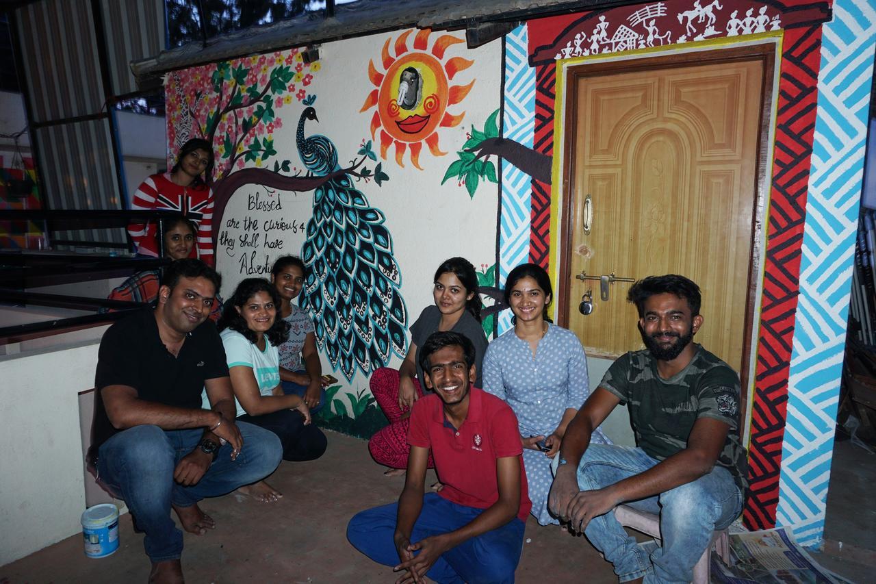 B Cube Hostel Bangalore Exterior foto